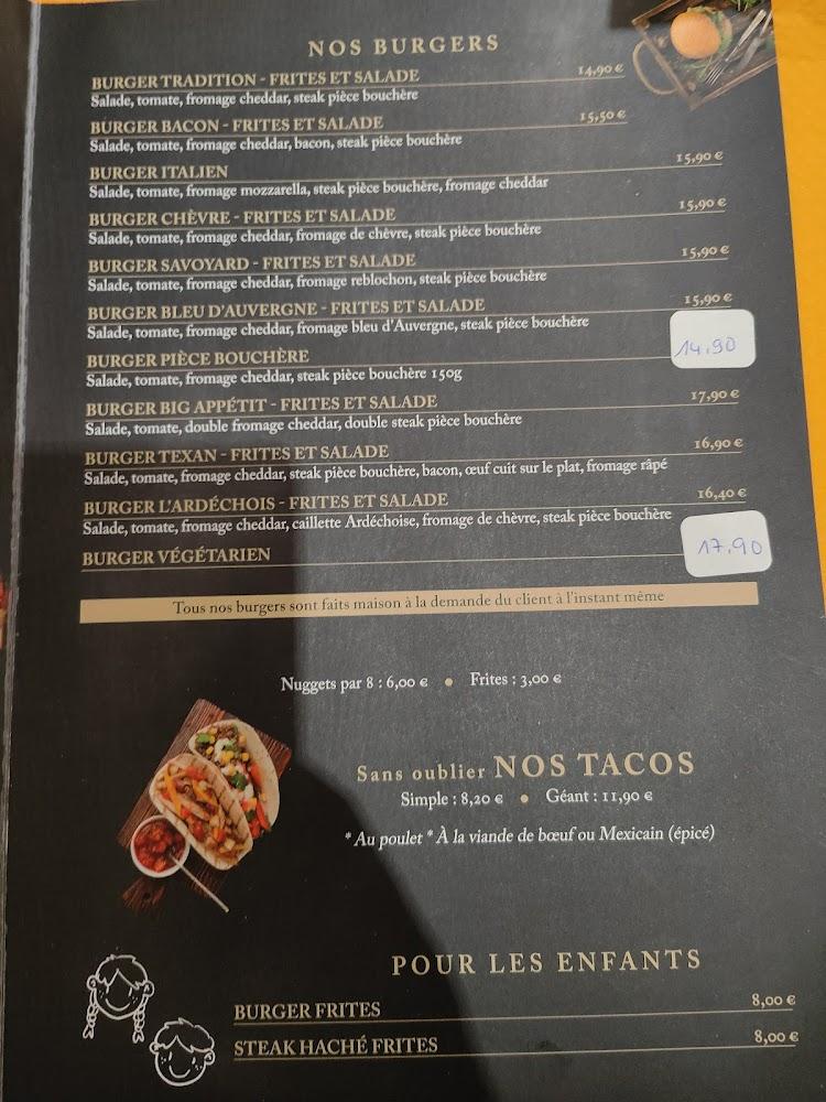 Au Bon Appétit - Menu Image 2